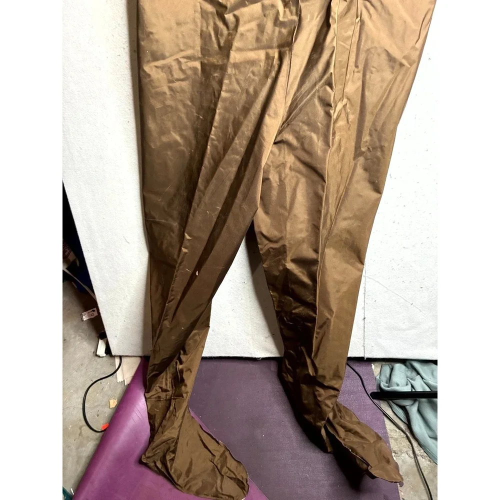 Red Ball Insulated Chest Wader Mens L Brown Waterproof Hunting Adjustable Strap
